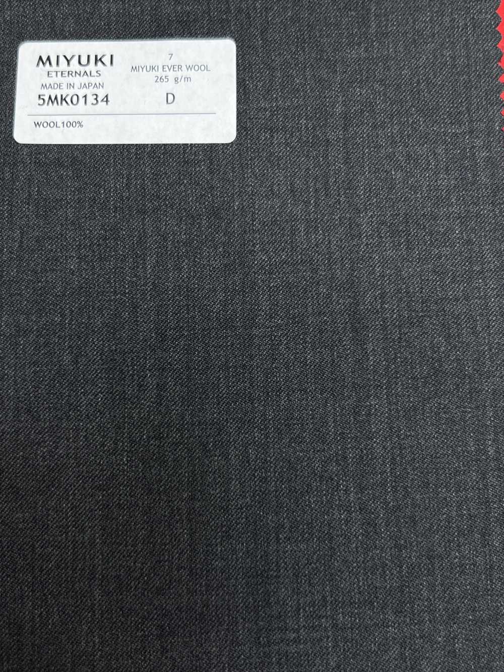 5MK0134 MIYUKI EVER WOOL (Miyuki Everwool) Sans Motif Gris[Textile] Filatures De Laine Miyuki