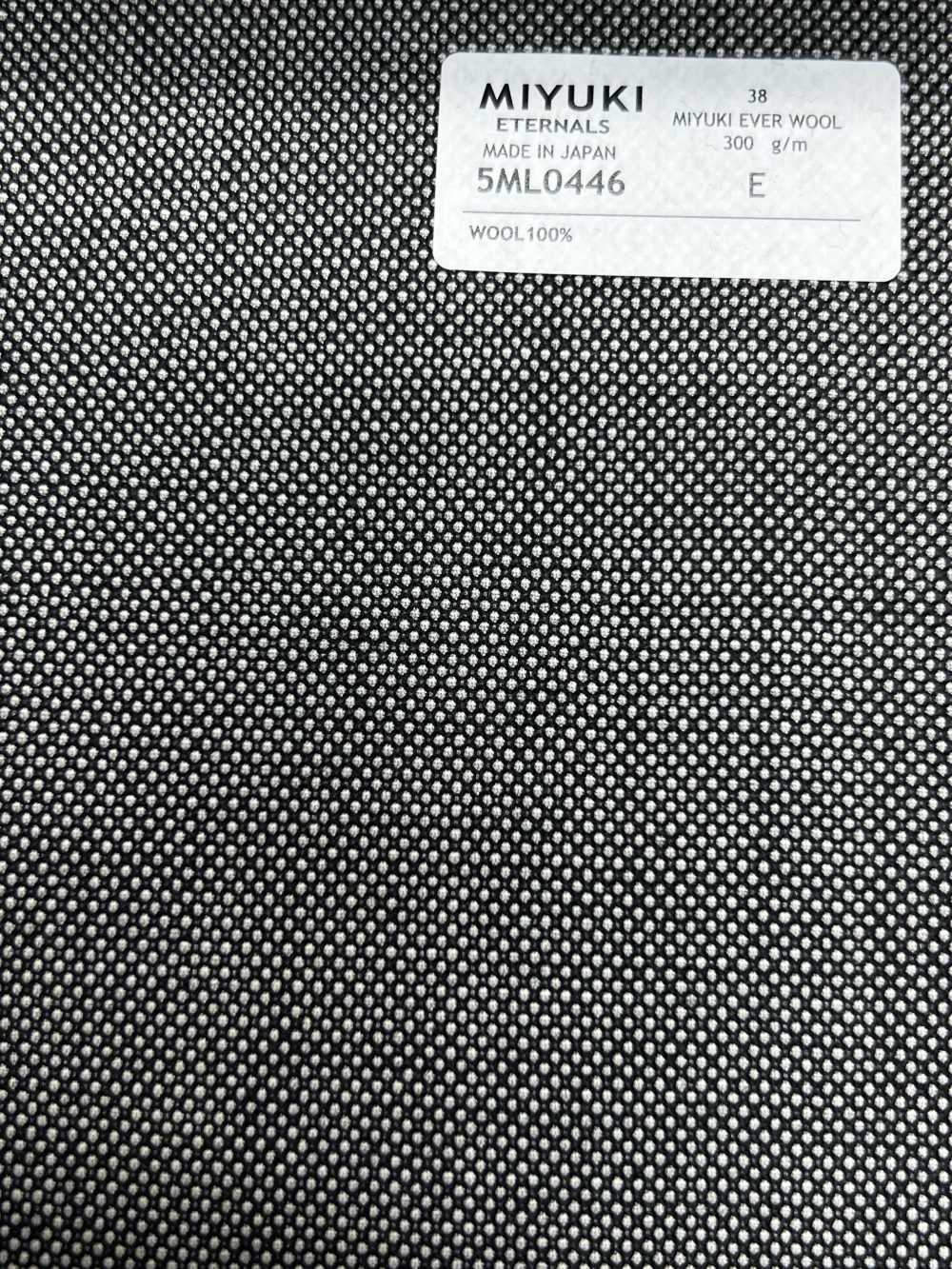 5ML0446 MIYUKI EVER WOOL Birth Eye Gris[Textile] Filatures De Laine Miyuki