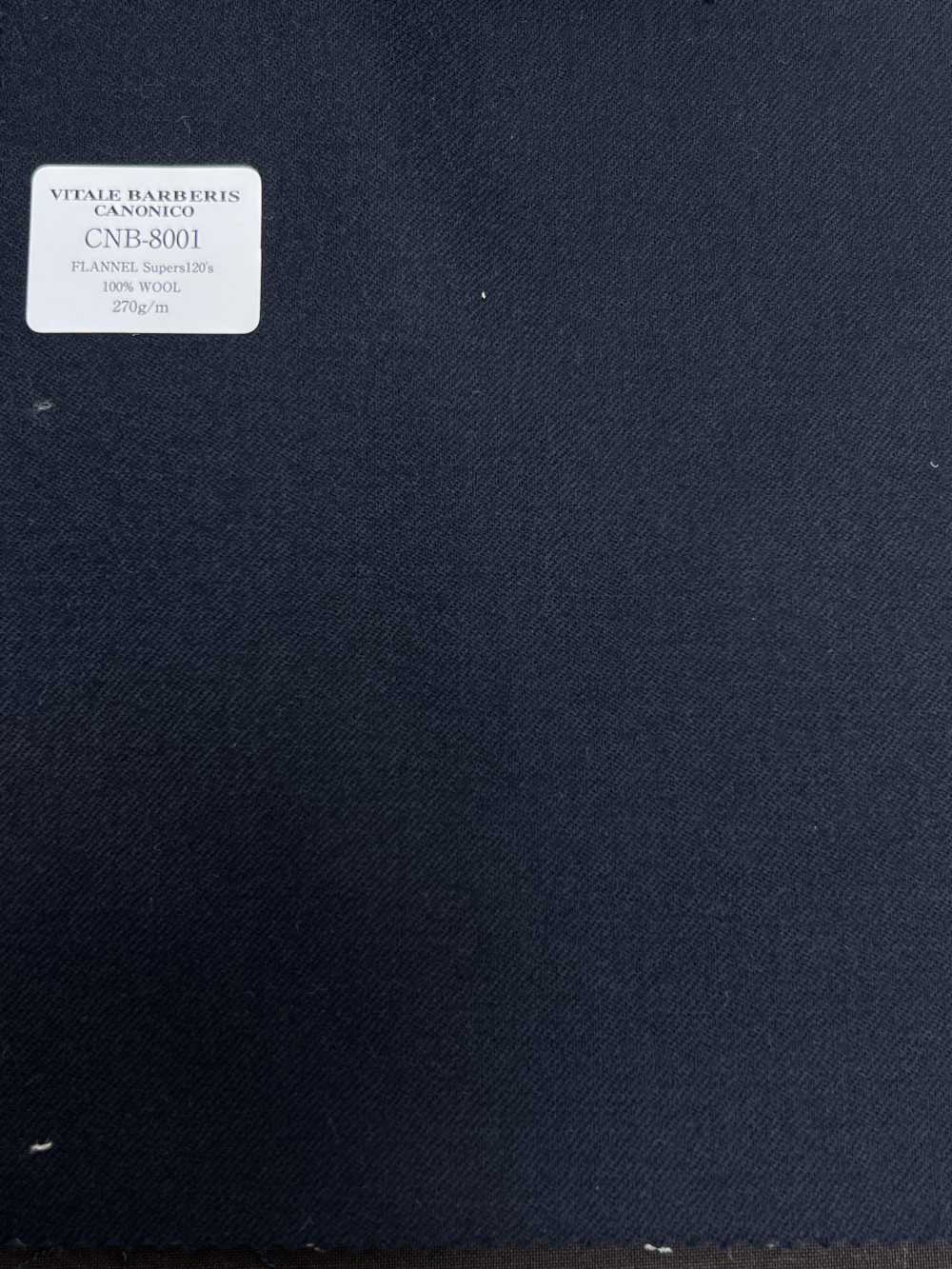 CNB8001 CANONICO Standard Flannel Super 120's Dark No Pattern[Textile] CANONIQUE