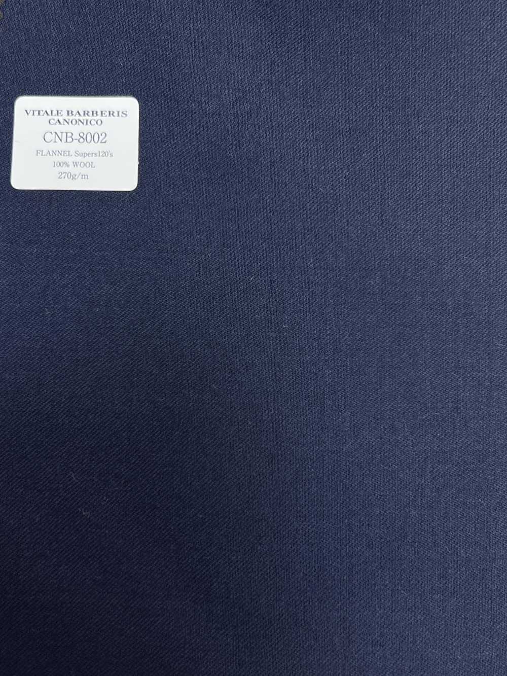 CNB8002 CANONICO Flanelle Standard Super 120's Marine Sans Motif[Textile] CANONIQUE