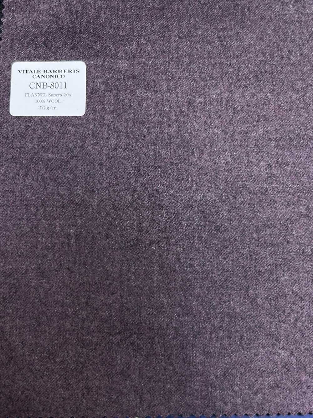 CNB8011 CANONICO Standard Flannel Super 120's Lavande Sans Motif[Textile] CANONIQUE