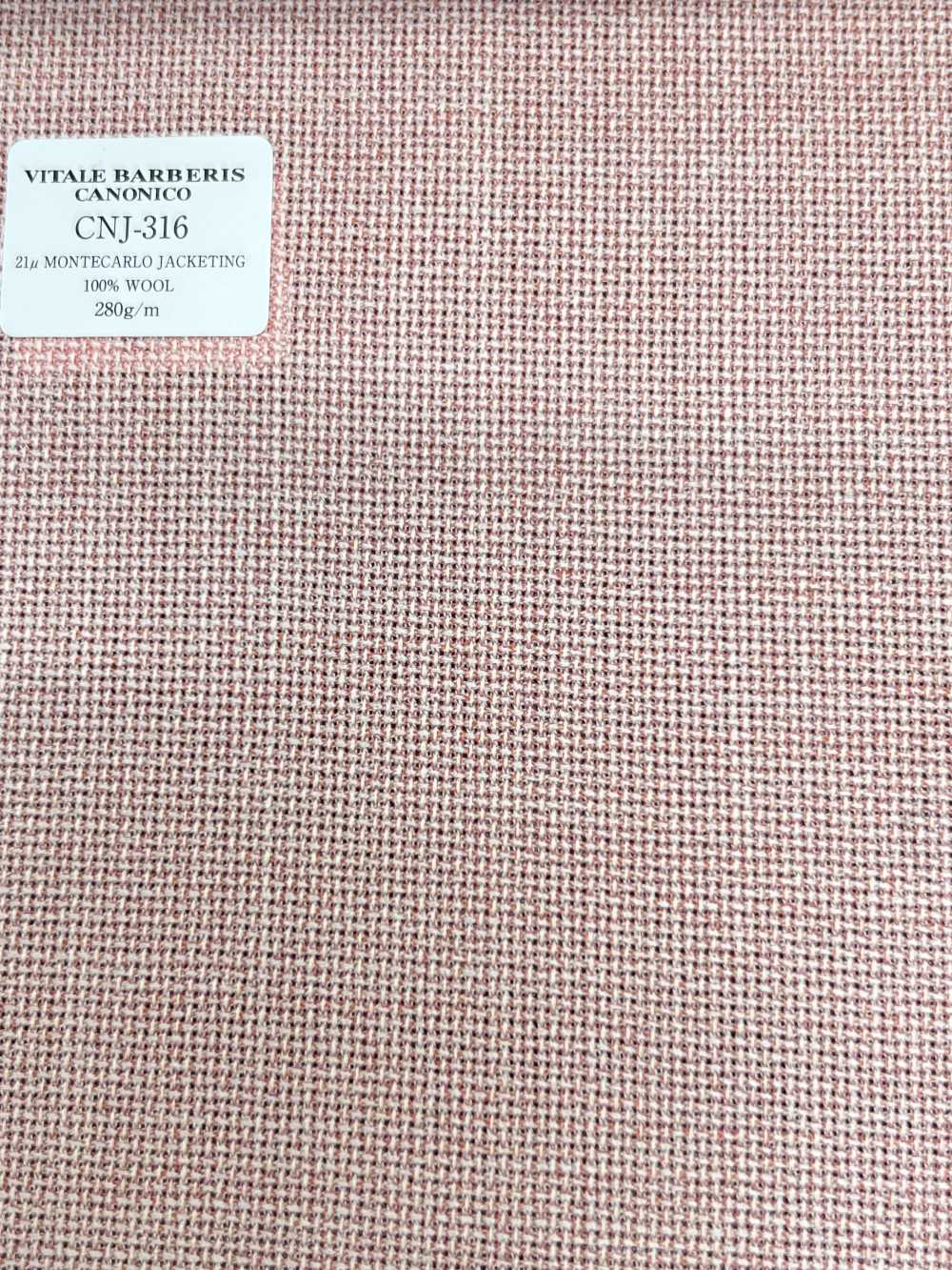 CNJ316 CANONICO Standard 21μ Montecarlo Jacket Hopsack Sans Motif[Textile] CANONIQUE