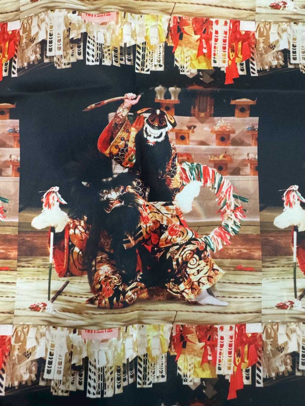 TPT1004 Motif Répété De Doublure Imprimée Iwami Kagura[Garniture]
