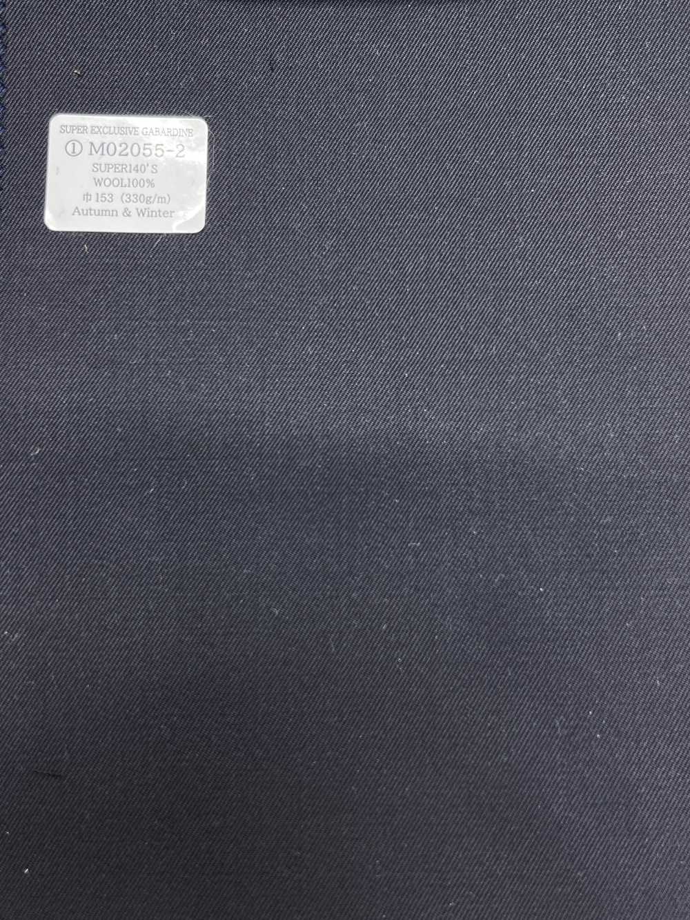 M02055-2 Ligne Exclusive KUNISHIMA1850 【GABARDINE SUPER EXCLUSIVE】 Noir Uni[Textile] Kunishima Co., Ltd.