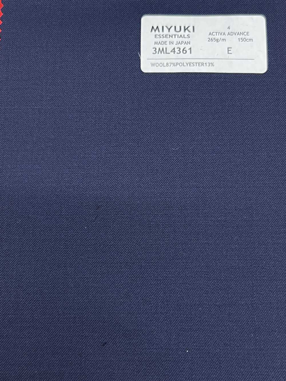 3ML4361 26SS Miyuki Textile MIYUKI ESSENTIALS ACTIVA ADVANCE Sans Motif Filatures De Laine Miyuki