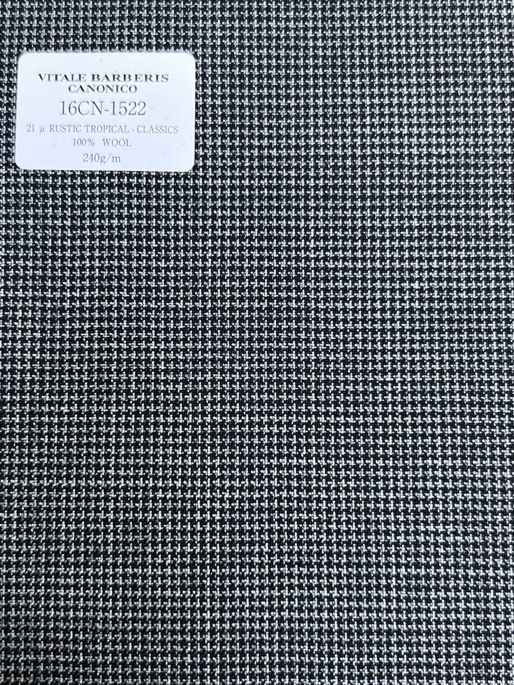 16CN1522 26SS VBC Vitale Barberis Canonico 21 μ RUSTIC TROPICAL[Textile] CANONIQUE