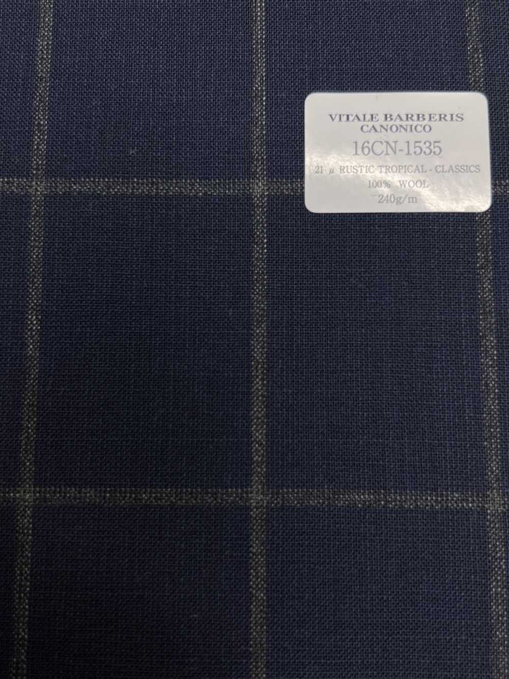 16CN1535 26SS VBC Vitale Barberis Canonico 21 μ RUSTIC TROPICAL[Textile] CANONIQUE