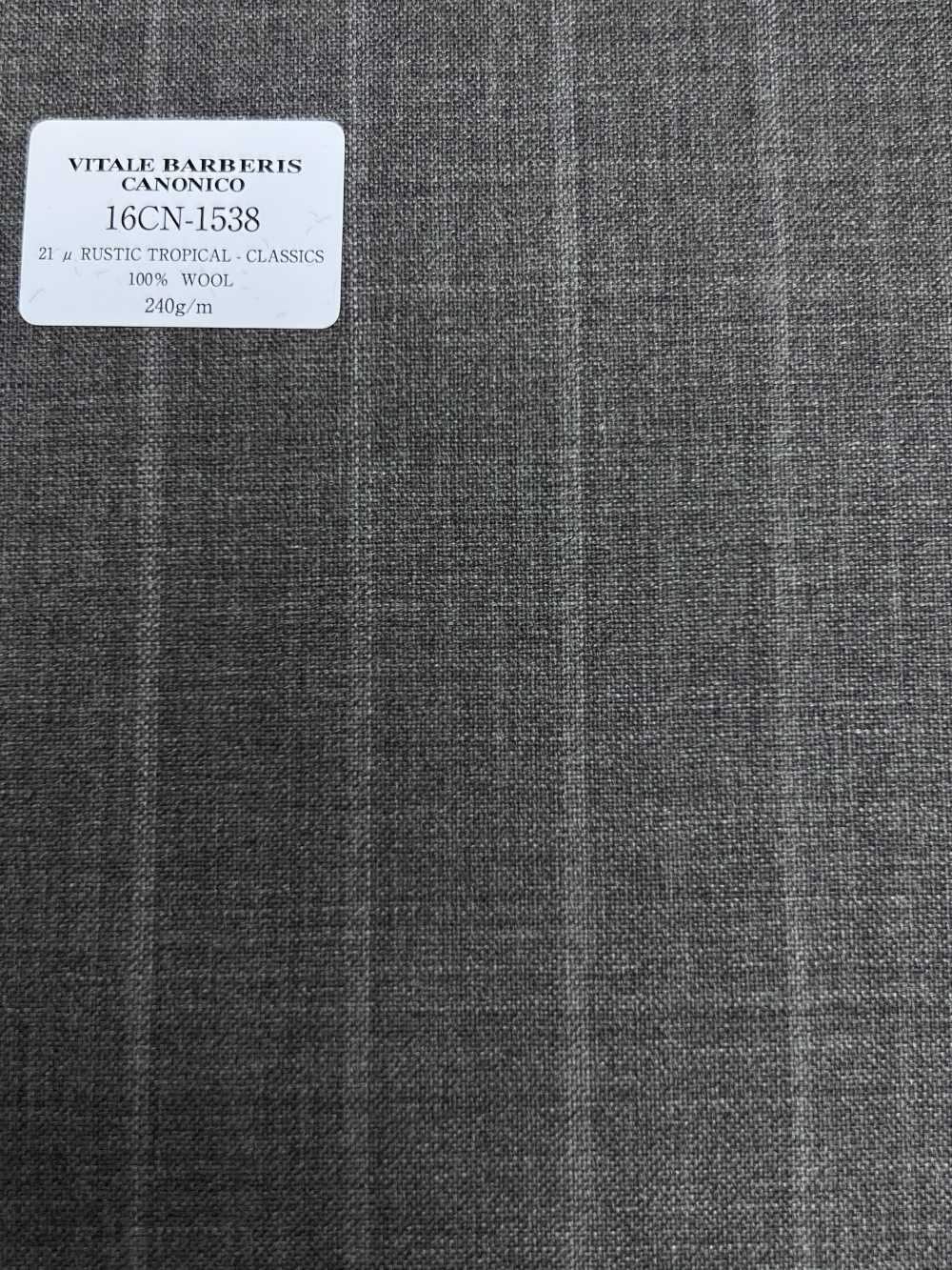 16CN1538 26SS VBC Vitale Barberis Canonico 21 μ RUSTIC TROPICAL[Textile] CANONIQUE