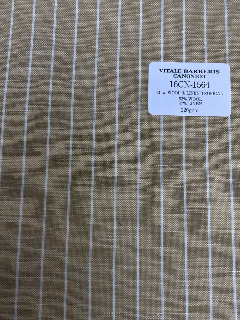 16CN1564 26SS VBC Vitale Barberis Canonico 21 μ LAINE & LIN TROPICAL[Textile] CANONIQUE