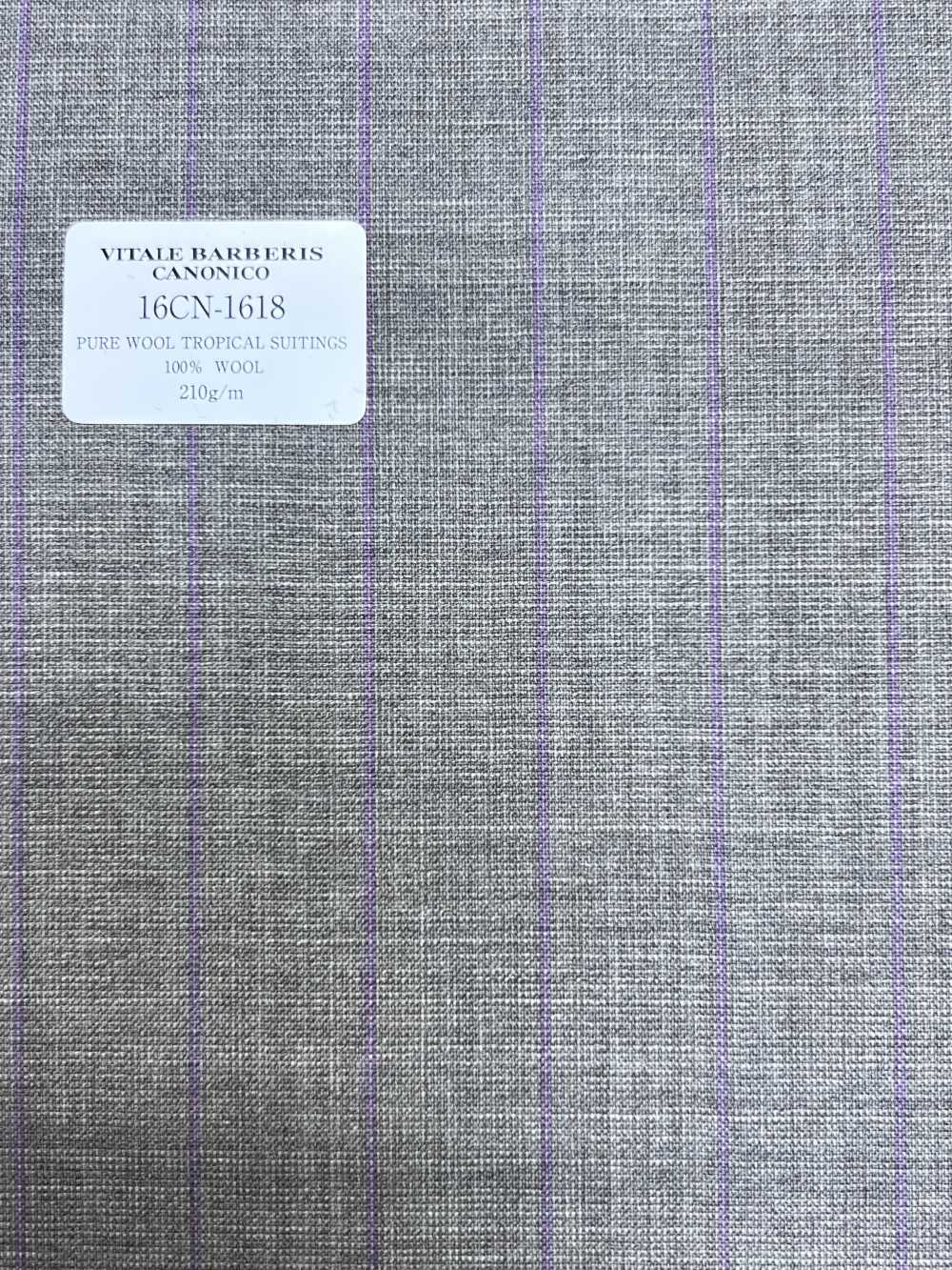 16CN1618 26SS VBC Vitale Barberis Canonico Pure Wool Tropical Suitsings[Textile] CANONIQUE