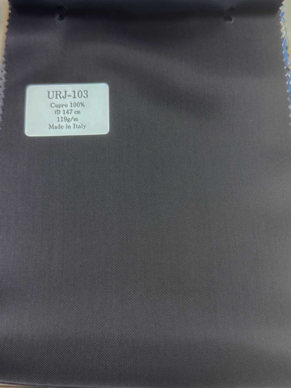 URJ-103 Fabriqué En Italie, 100% Cupro, Doublure Anthracite Unie.[Garniture] SDC
