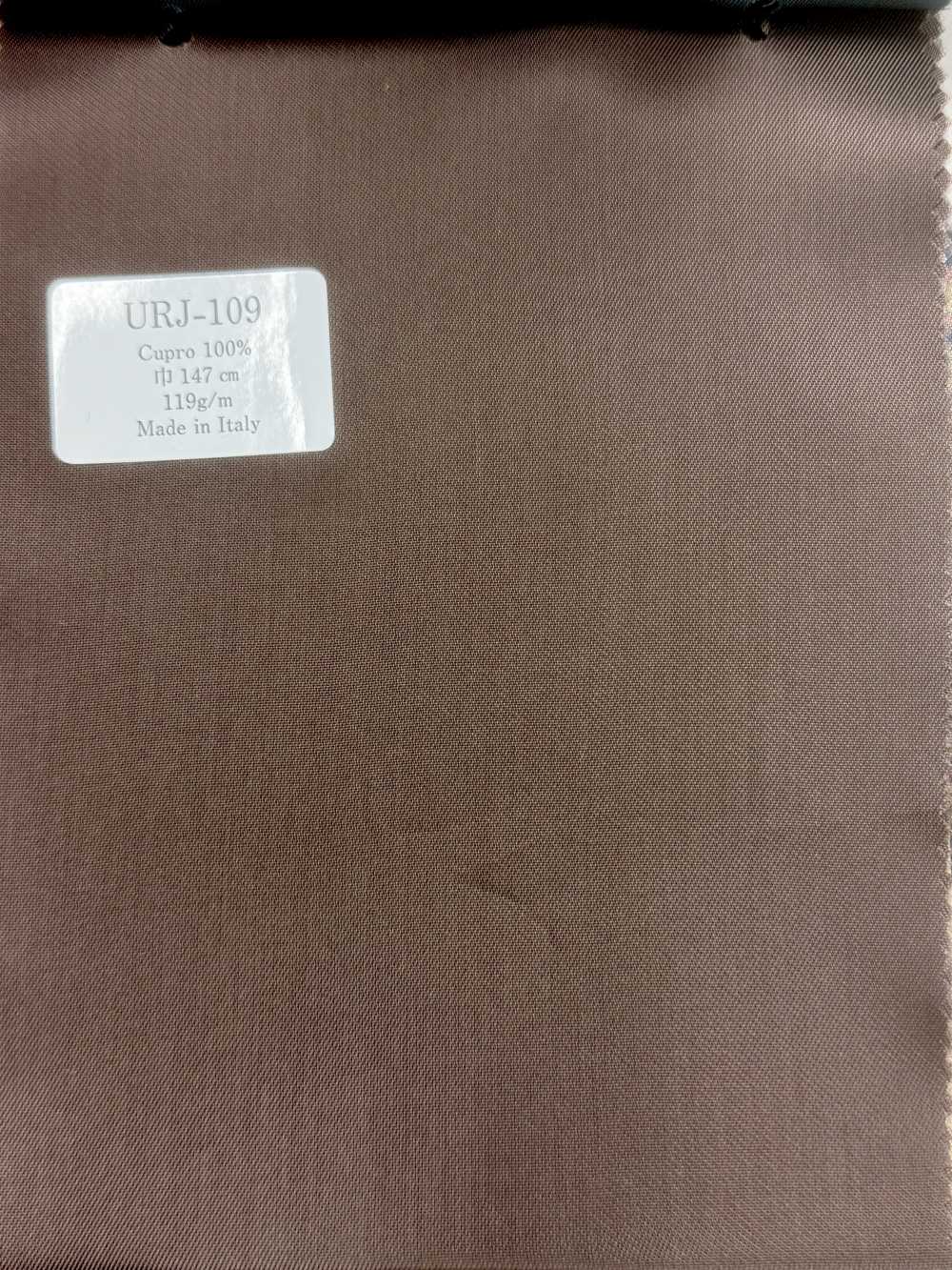 URJ-109 Doublure Imprimée 100% Cupro, Fabriquée En Italie, Marron Uni.[Garniture] SDC