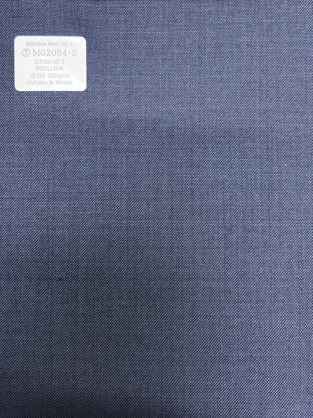 M02054-2 Ligne Exclusive KUNISHIMA1850 【Laine Extrafine 140’s】 Bleu Peau De Requin[Textile] Kunishima Co., Ltd.