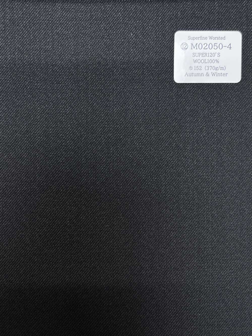 M02050-4 KUNISHIMA1850 Ligne exclusive [Peigné ultra-fin] gris foncé uni[Textile] Kunishima Co., Ltd.