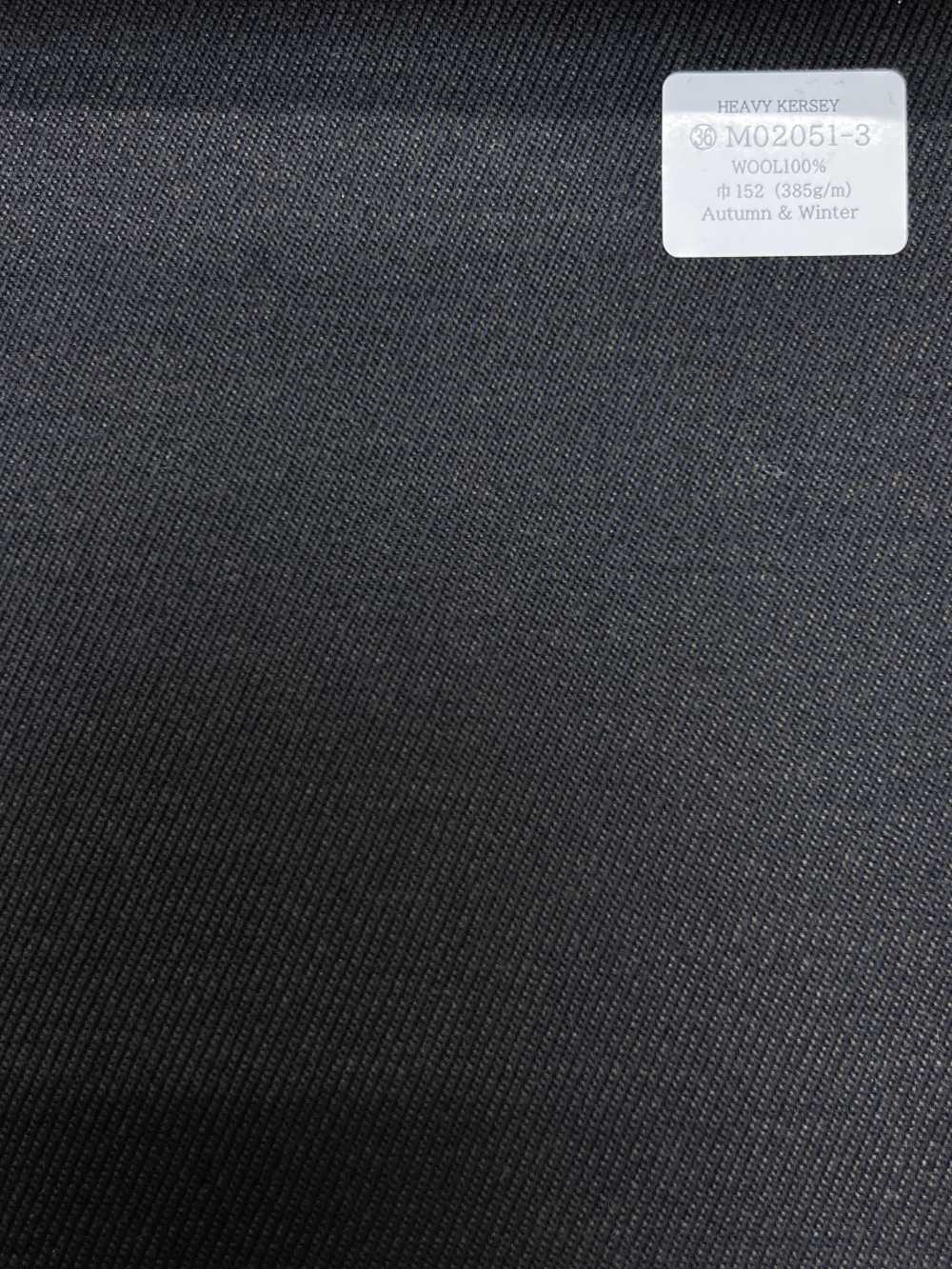 M02051-3 Ligne Exclusive KUNISHIMA1850 【HEAVY KERSEY】 Kaki Sans Motif[Textile] Kunishima Co., Ltd.