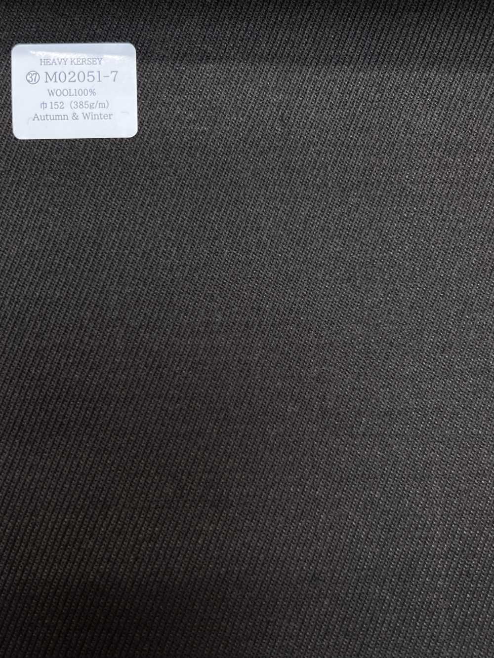 M02051-7 Ligne Exclusive KUNISHIMA1850 【HEAVY KERSEY】 Marron Uni[Textile] Kunishima Co., Ltd.