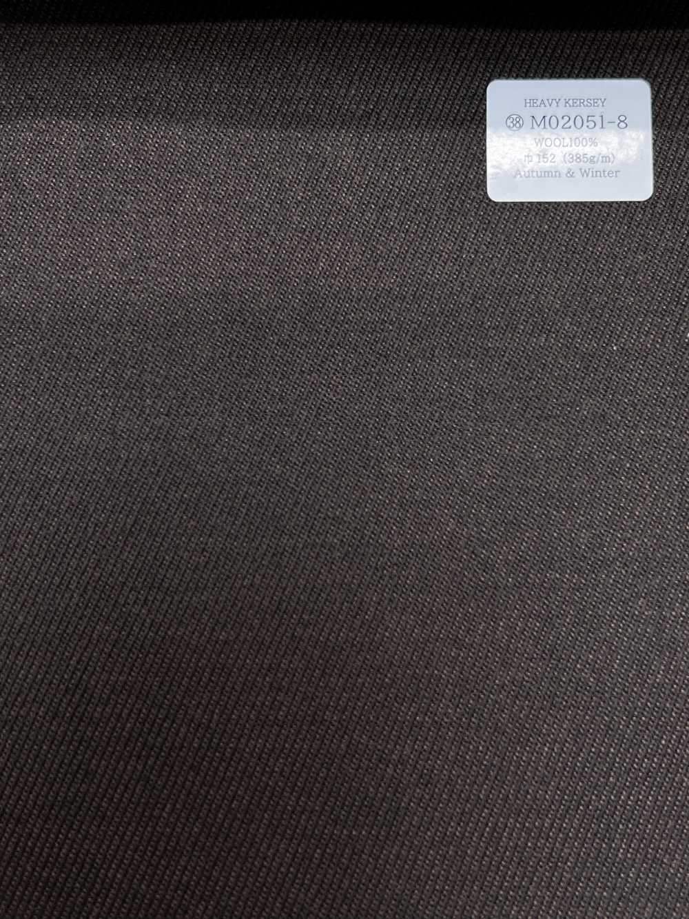 M02051-8 Ligne Exclusive KUNISHIMA1850 【HEAVY KERSEY】 Marron Foncé Sans Motif[Textile] Kunishima Co., Ltd.