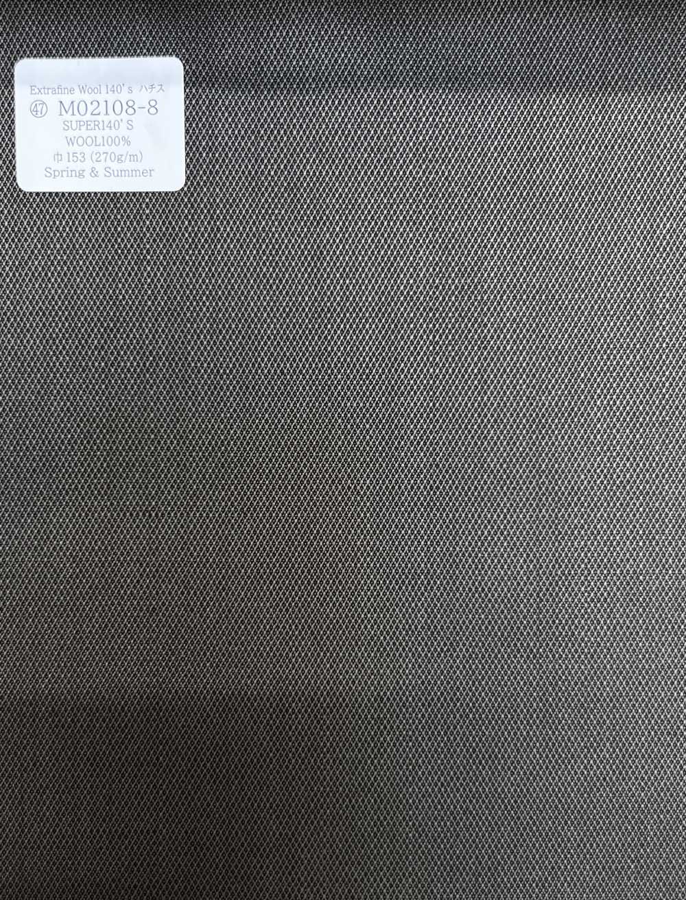 M02108-8 Ligne Exclusive KUNISHIMA1850 [Hachisu] Gris Anthracite Foncé / Petit Motif[Textile] Kunishima Co., Ltd.