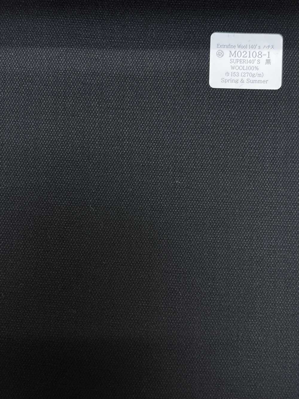 M02108-1 Ligne Exclusive KUNISHIMA1850 [Hachisu Woosh] Noir/Petit Motif[Textile] Kunishima Co., Ltd.