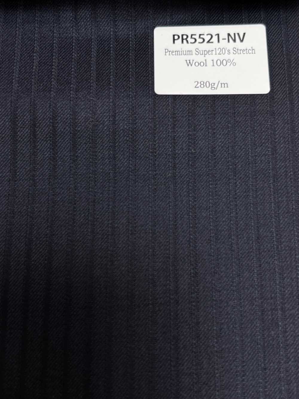 PR5521-NV Classique fabriqué au Japon Premium Super120's stretch uni bleu marine[Textile] HOSOI SYOJI