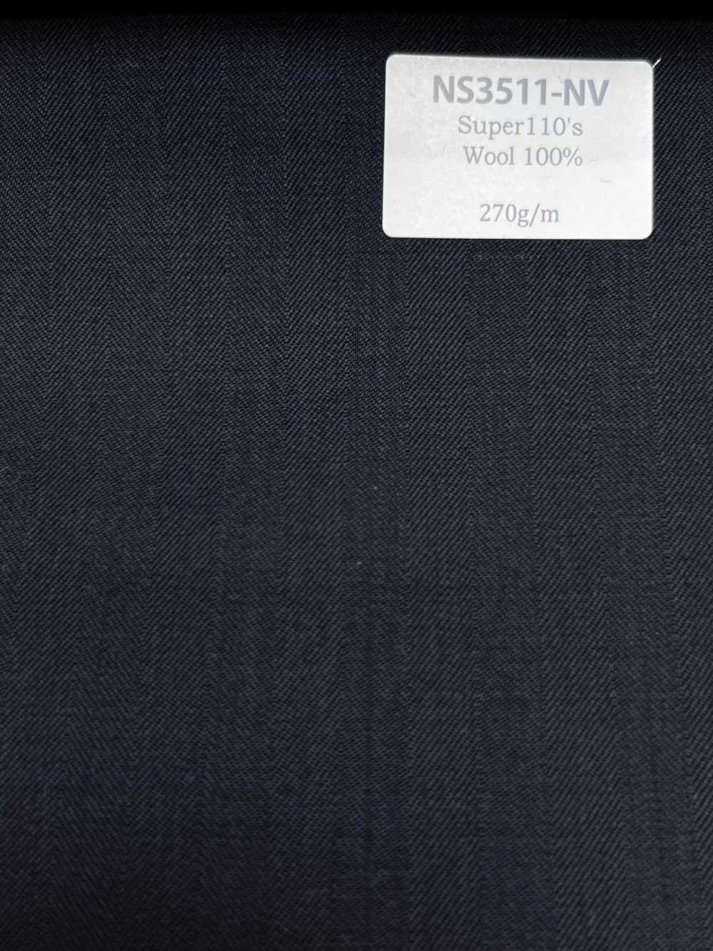 NS3511-NV Classique en laine Super110’s extensible fabriquée au Japon, bleu marine[Textile] HOSOI SYOJI