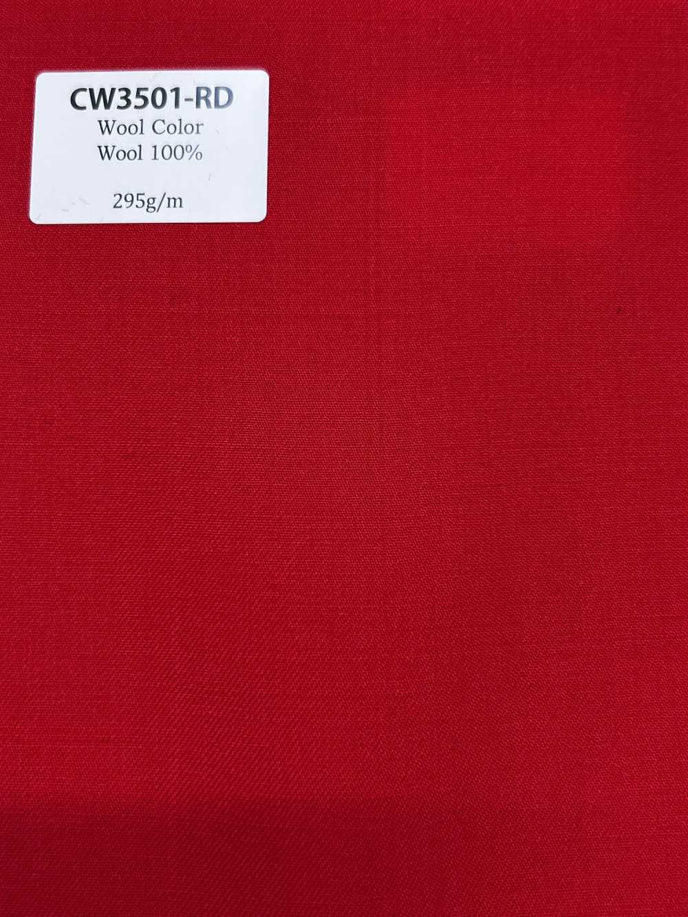 CW3501-RD Collection de couleurs standard en laine japonaise Rouge[Textile] HOSOI SYOJI