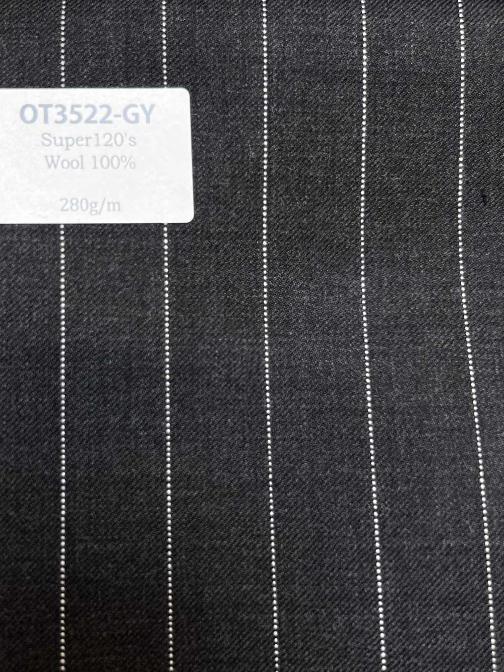 OT3522-GY Standard Fabriqué au Japon Super120's W100 Gris[Textile] HOSOI SYOJI