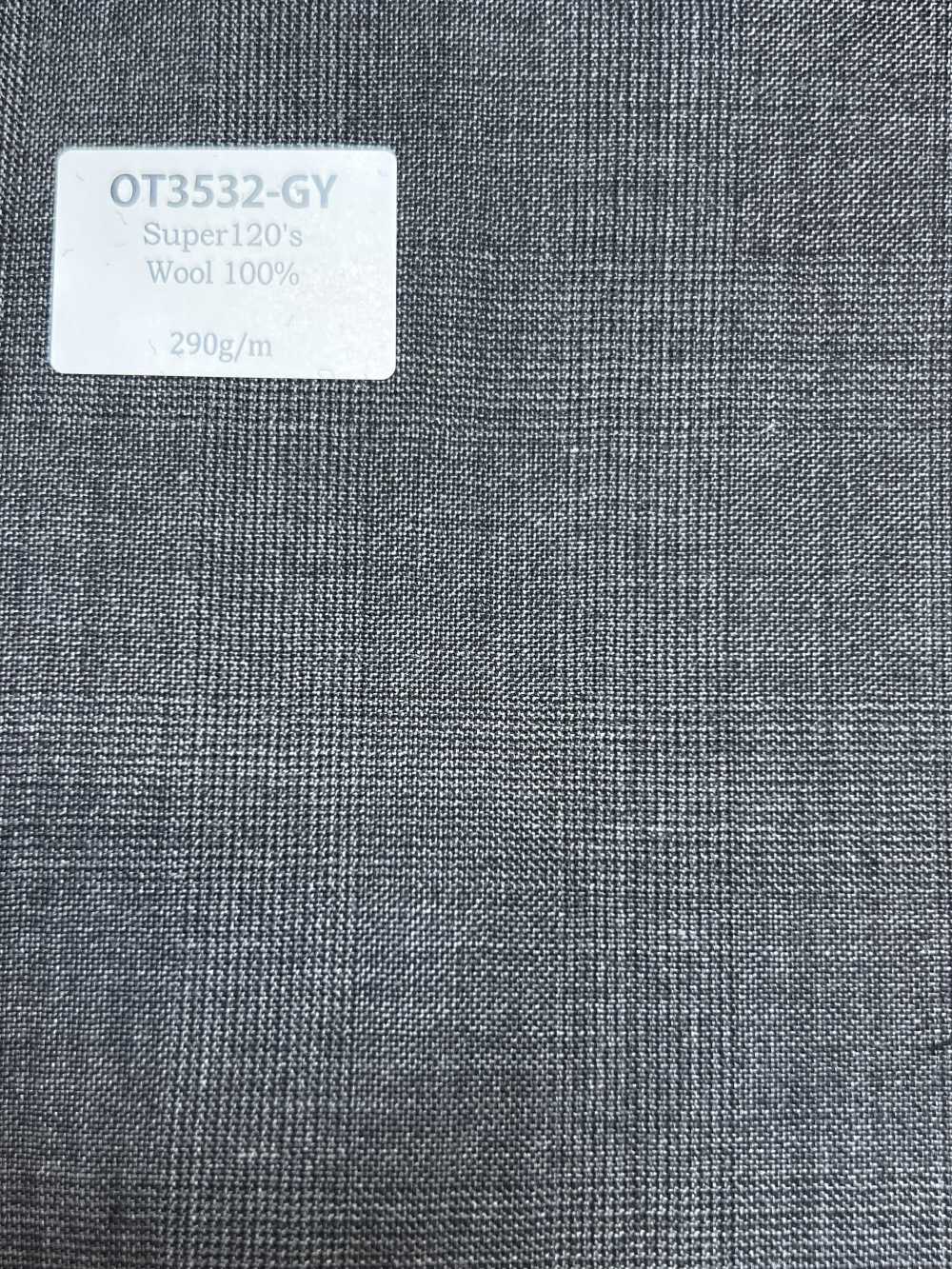 OT3532-GY Core Super 120's W100 gris fabriqué au Japon[Textile] HOSOI SYOJI