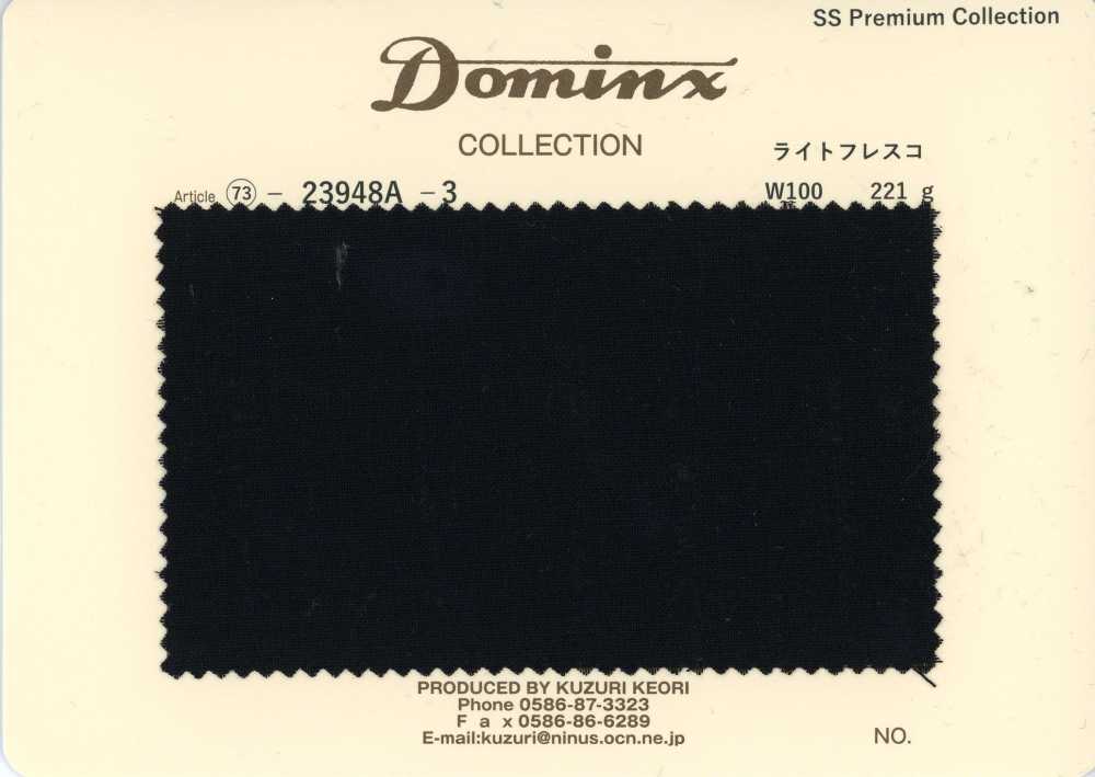 23948A-3 Mohair kid Fresco léger classique DOMINX (Dominx) Collection Premium[Textile] Tissu En Laine Kuzuri (DOMINX)