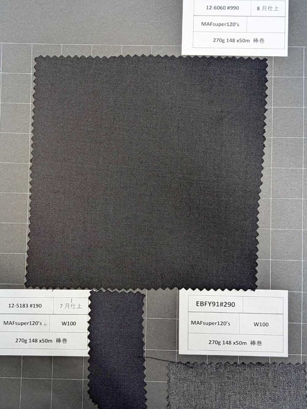 40B800-990 [Stock Limité] Nikke Textile MAFsuper120's Noir NIKKE