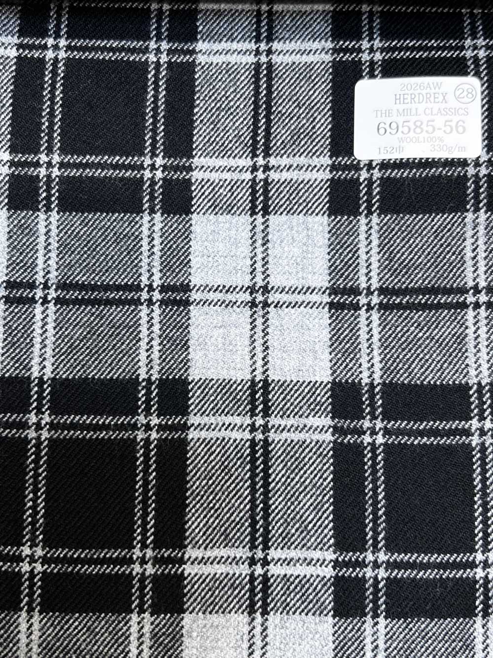 69585-56 26AW HERDREX [THE MILL CLASSICS] Mill Classics à carreaux gris[Textile] Kunishima Co., Ltd.