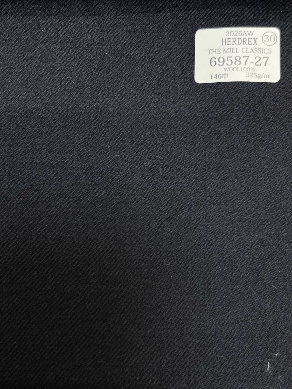 69587-27 26AW HERDREX [THE MILL CLASSICS] Uni bleu marine[Textile] Kunishima Co., Ltd.