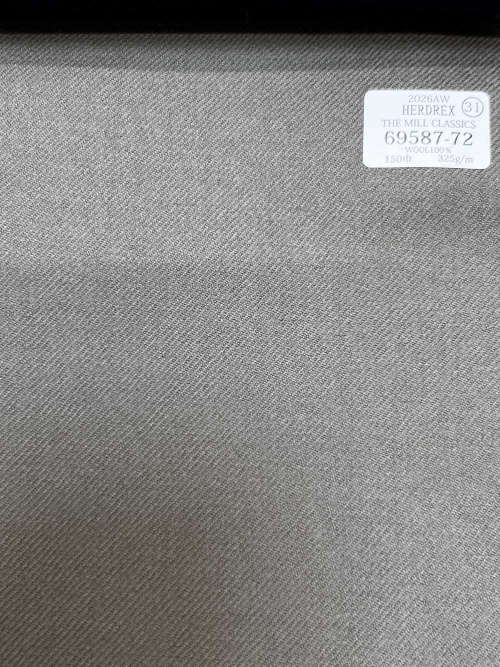 69587-72 26AW HERDREX [THE MILL CLASSICS] Mill Classics beige uni[Textile] Kunishima Co., Ltd.