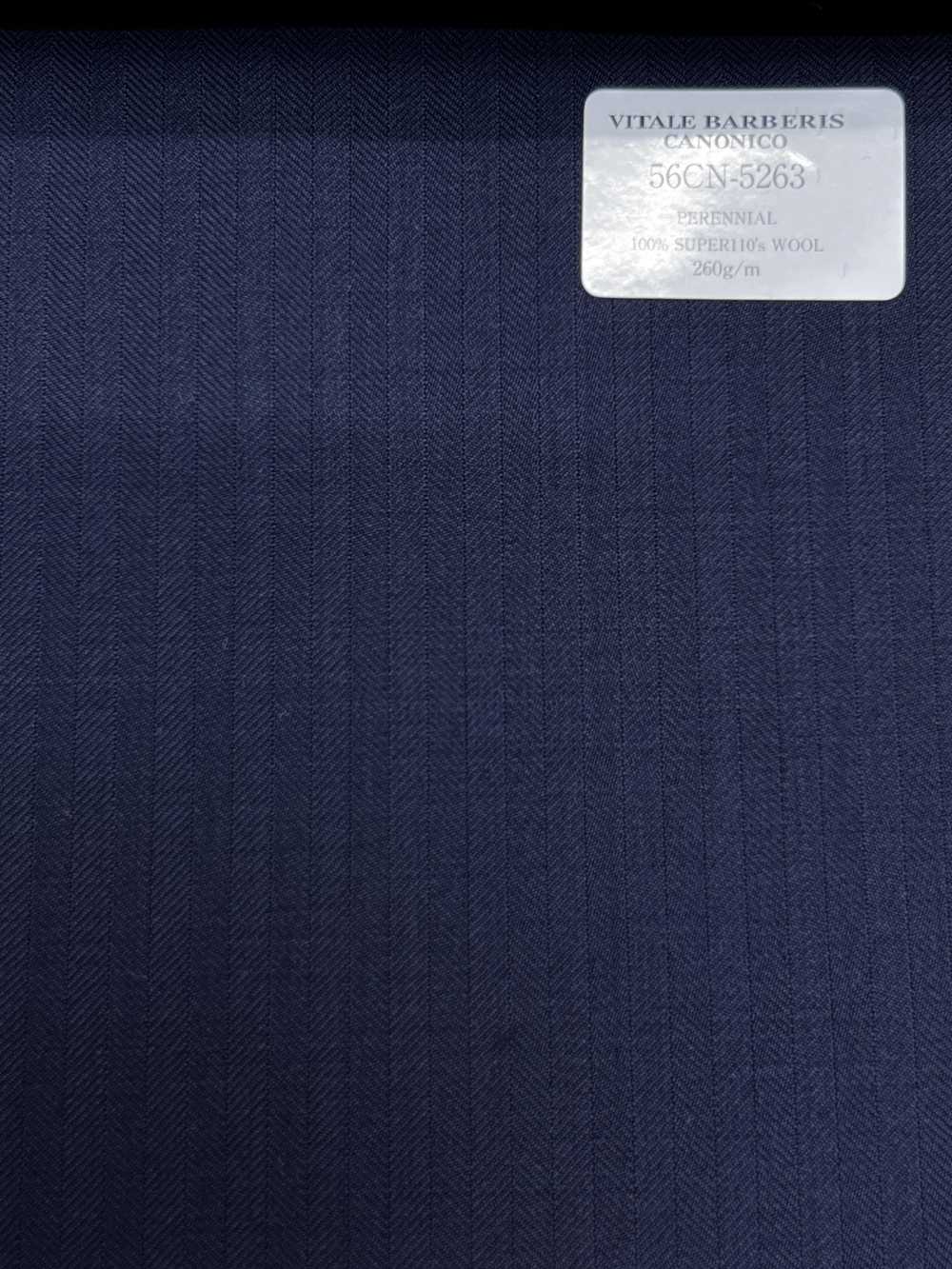 56CN5263 CANONICO PERENNIAL-CLASSICS Sergé à chevrons bleu marine profond[Textile] CANONIQUE