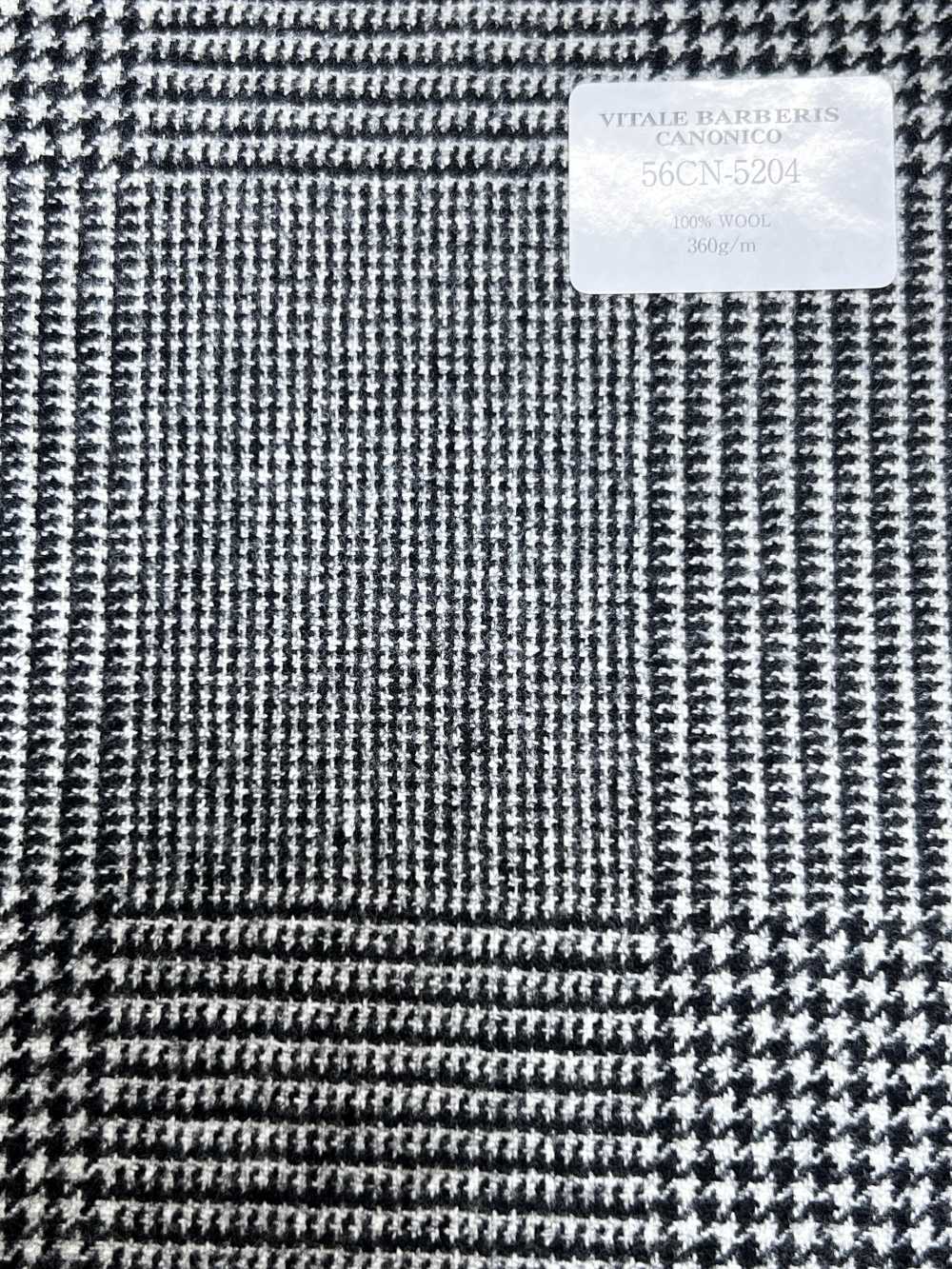 56CN5204 CANONICO (Canonico) flanelle laineuse originale à carreaux Glen[Textile] CANONIQUE