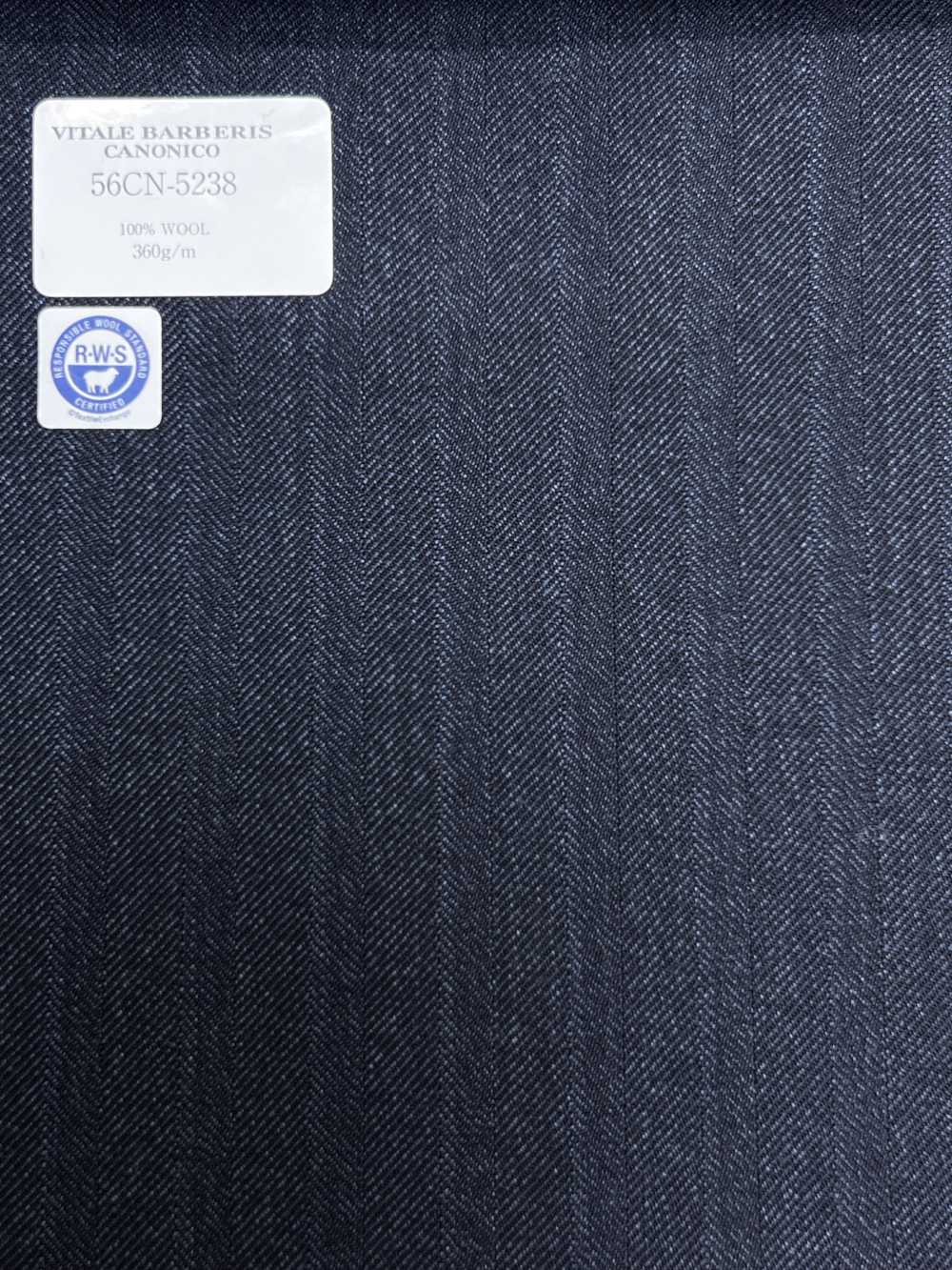 56CN5238 CANONICO RWS LAINE PEIGNÉE TRADITIONNELLE 21 Rayure bleu marine foncé[Textile] CANONIQUE