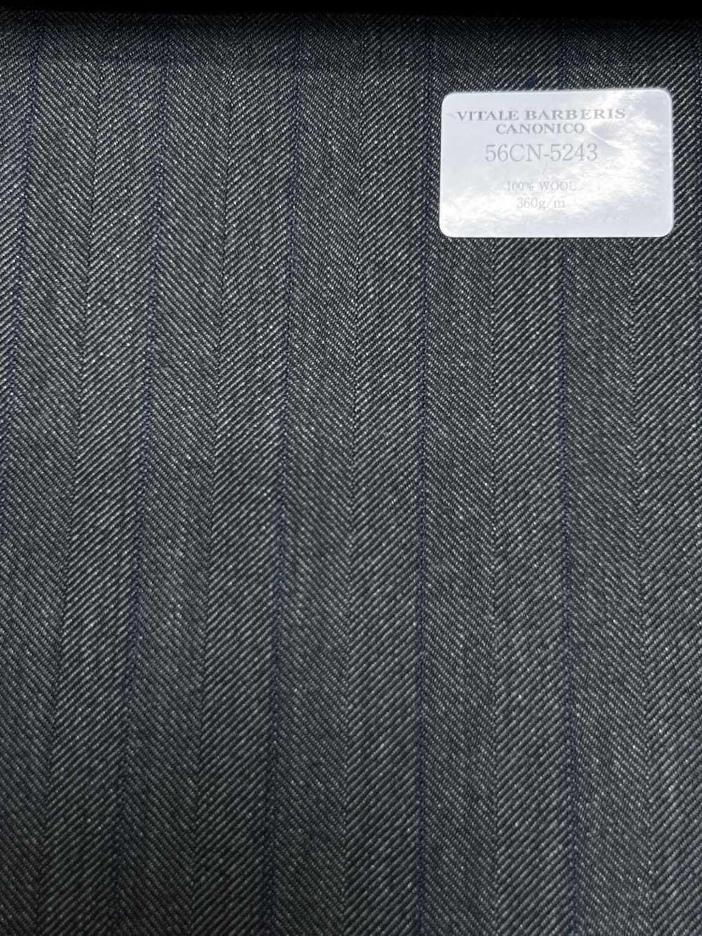56CN5243 CANONICO (Canonico) sergé traditionnel 21 Rayure verte/bleu marine[Textile] CANONIQUE