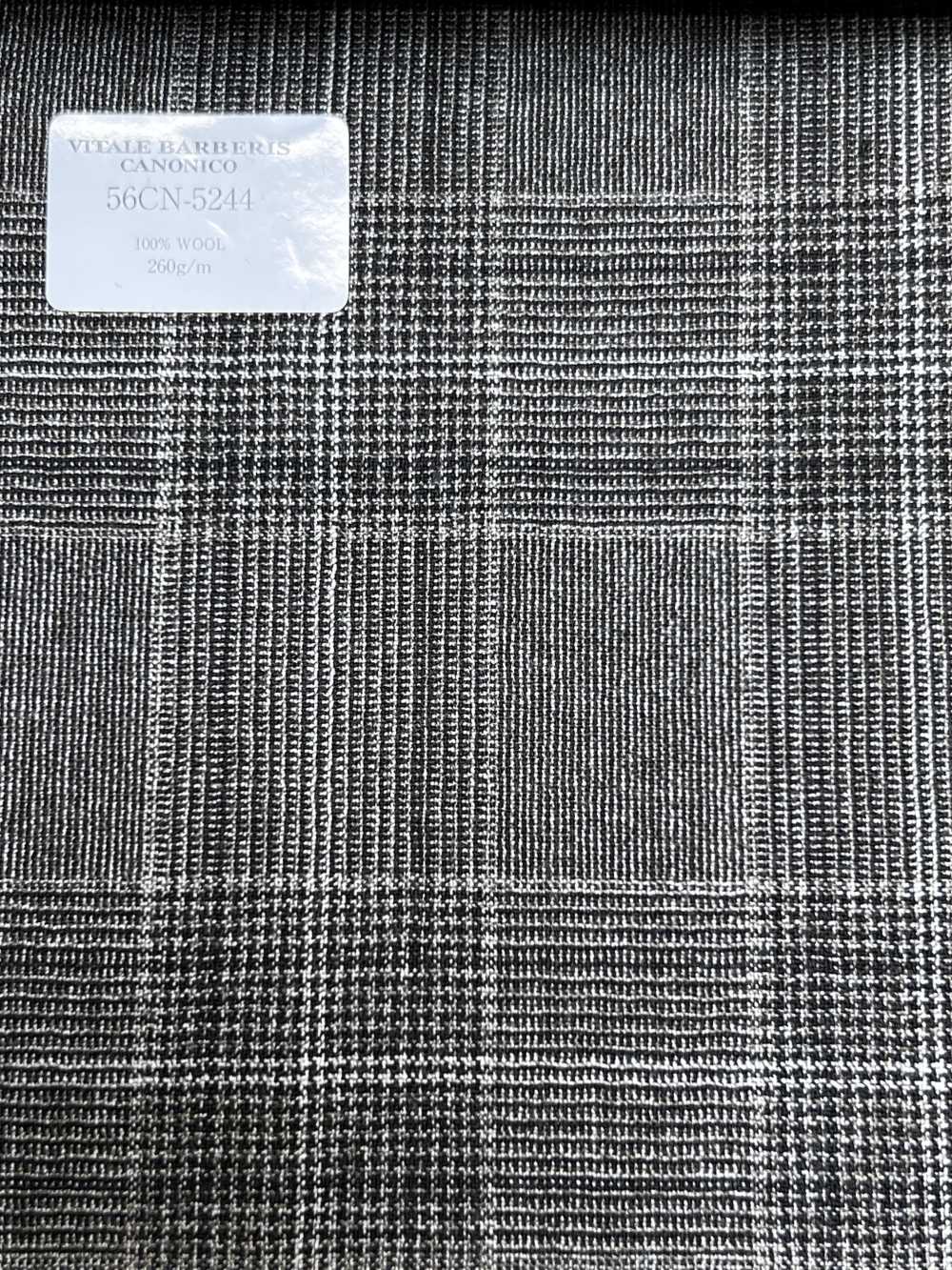 56CN5244 CANONICO tropical foulé à carreaux Glen marron[Textile] CANONIQUE