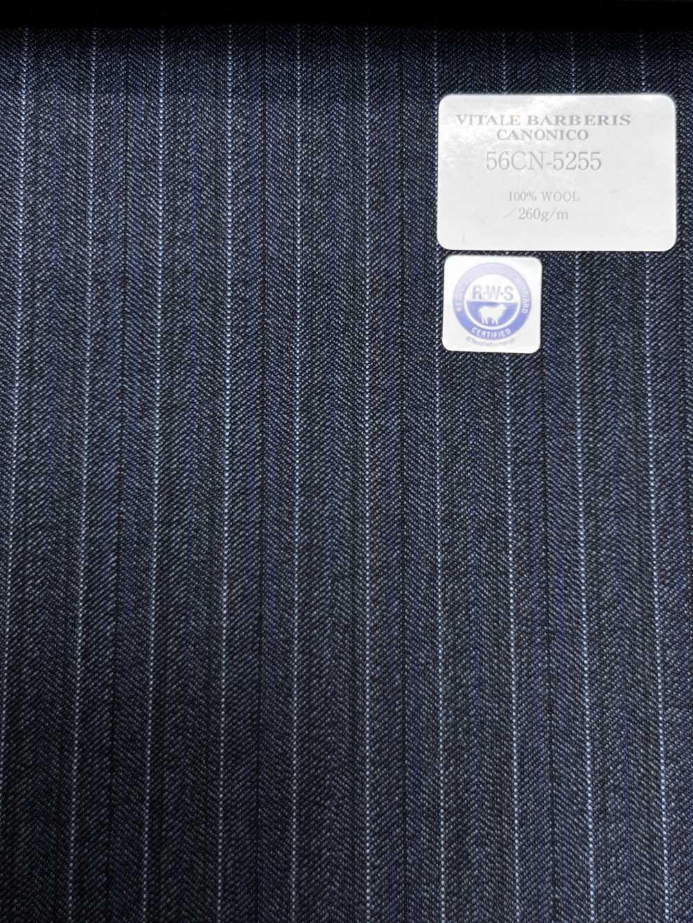 56CN5255 CANONICO RWS 21 PRUNELLE Rayure bleu marine[Textile] CANONIQUE
