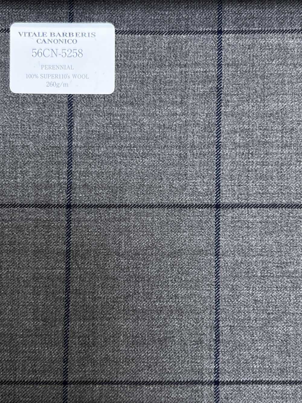 56CN5258 CANONICO (Canonico) PERENNIAL-CLASSICS à carreaux fenêtre marron/bleu marine[Textile] CANONIQUE