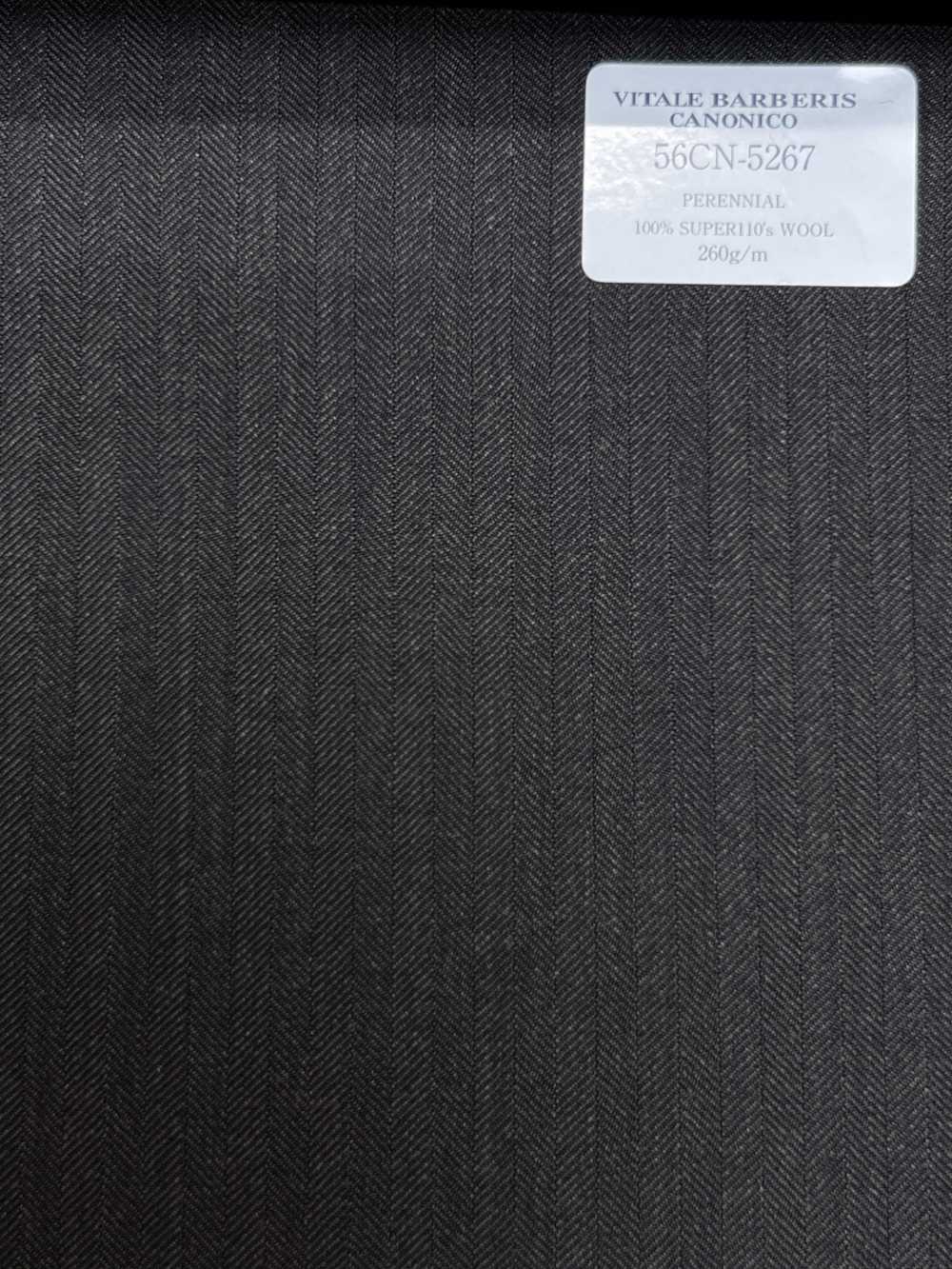 56CN5267 CANONICO (Canonico) PERENNIAL-CLASSICS chevron brun[Textile] CANONIQUE