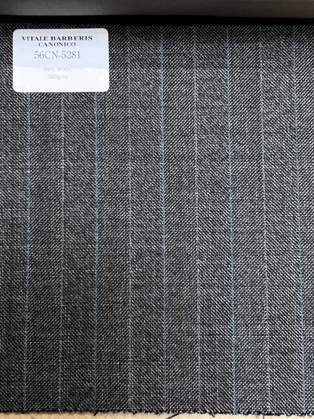 56CN5281 CANONICO sergé peigné traditionnel 21 Rayure marron/Sax[Textile] CANONIQUE
