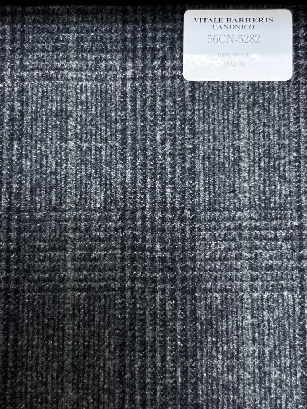 56CN5282 CANONICO FLANELLE DE LAINE ORIGINALE à carreaux Glen gris/vert[Textile] CANONIQUE