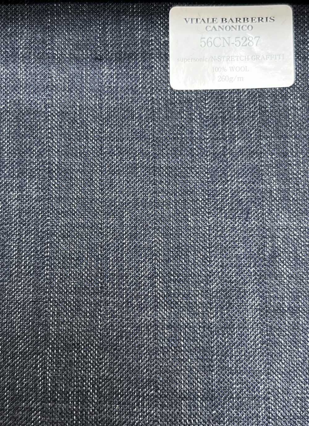 56CN5287 CANONICO (Kanoniko) Supersonic/EXTENSIBLE NATUREL GRAFFITI Bleu gris[Textile] CANONIQUE