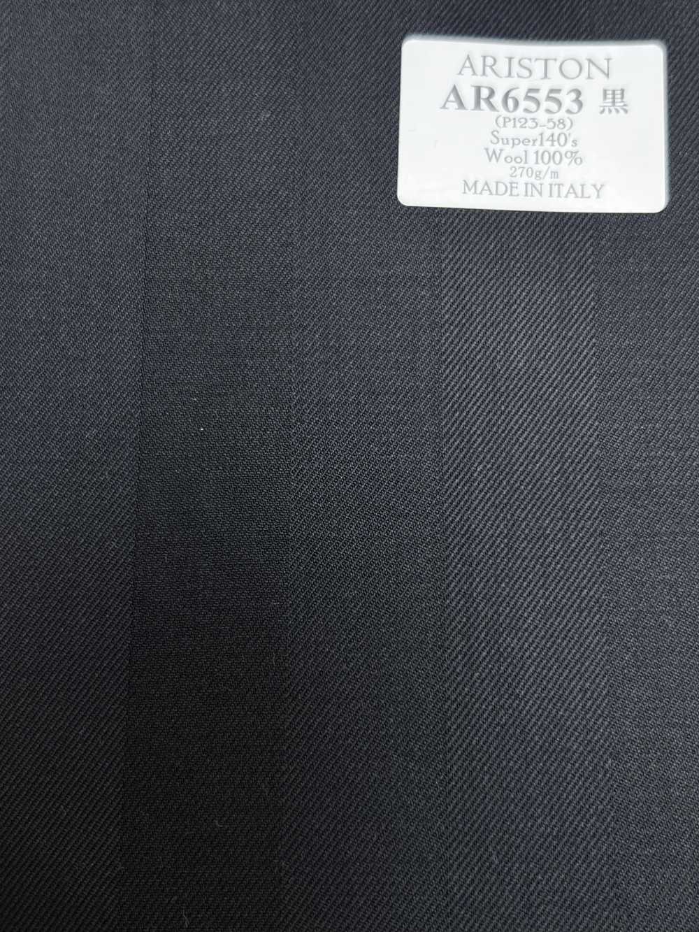 AR6553 ARISTON Super140's rayure noire[Textile] HOSOI SYOJI