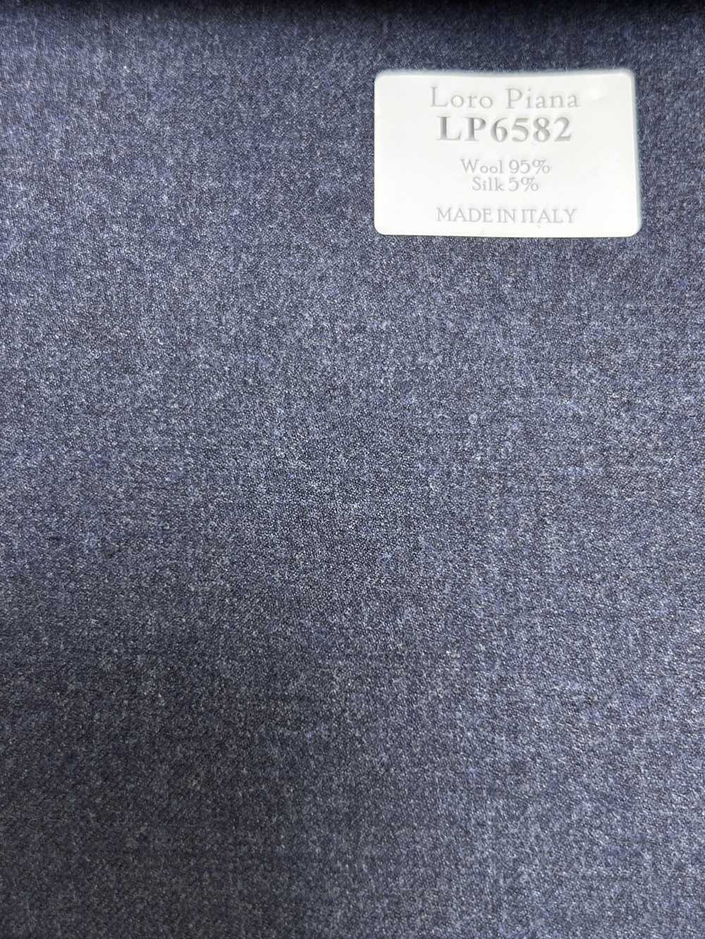 LP6582 Loro Piana bleu marine uni[Tissu] HOSOI SYOJI