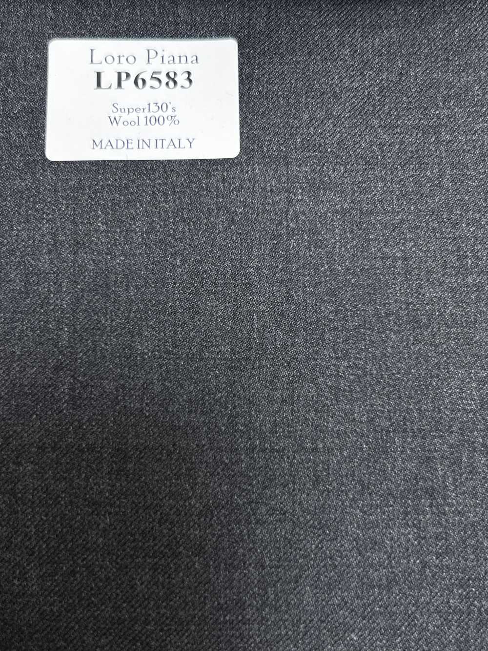 LP6583 Loro Piana Super 130's gris sans motif[Tissu] HOSOI SYOJI