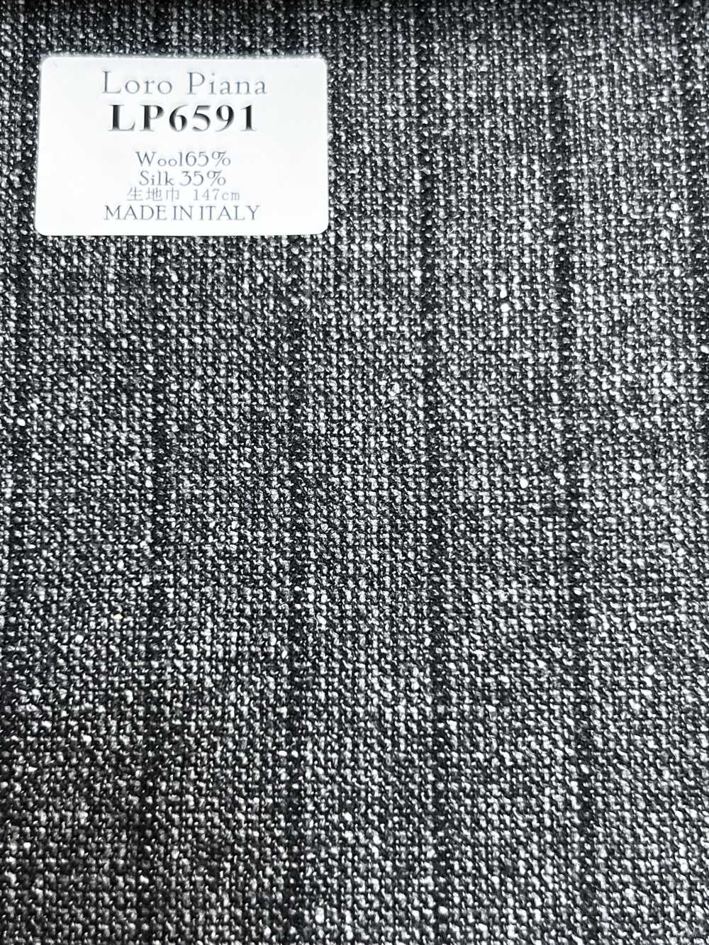 LP6591 Rayure grise Loro Piana[Tissu] HOSOI SYOJI