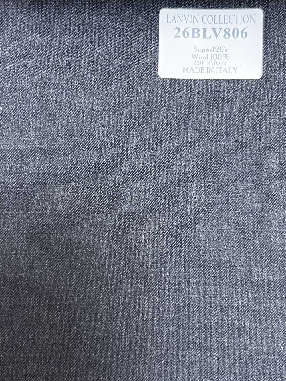 26BLV806 LANVIN COLLECTION Super120’s gris uni[Textile] HOSOI SYOJI