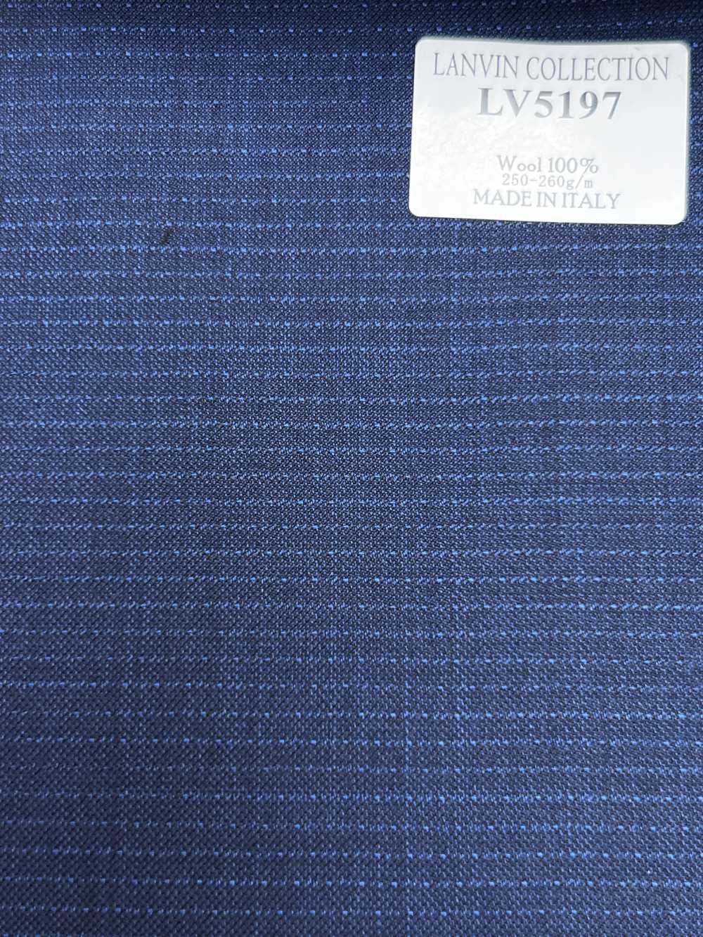 LV5197 LANVIN COLLECTION Rayures horizontales bleu marine[Tissu] HOSOI SYOJI